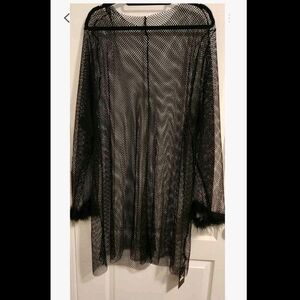 Xpluswear mesh dress 5x